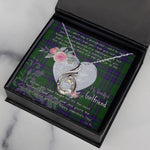 Rising Phoenix Necklace - Valentine Necklace Clan Lockhart Modern Tartan Gift for Girlfriend, Gift for My Wife Rising Phoenix Necklace