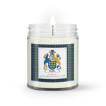 Soy Wax Candle - Buffalo Plaid Candle Baillie Hunting Family Crest Tartan Plaid Soy Wax Candle, oil candle, candle handmade, wax candle, soy wax, nature wax, natural soy wax, natural soy candles, natural candle