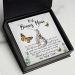 Rising Phoenix Necklace - Stepmom Necklace, To My Bonus Mom Gift Neckalce, Thank For You Loving Me As Your Own