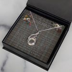 To My Beautiful Soulmate Necklace In Your Eyes I Have Found My Home Clan Outlander Fraser Tartan Rising Phoenix Necklace