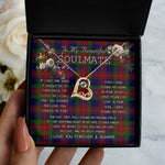 To My Beautiful Soulmate Necklace In Your Eyes I Have Found My Home Clan Tennant Tartan Forever Love Necklace