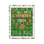 Products Personalized Gift Tartan Plaid Blanket Clan Forrester Hunting With Christmas Cookie Baking Crew Christmas Gift Blanket, Plaid Blanket, Christmas Fleece Blanket, Christmas Blanket, Tartan Blanket, Scottish Blanket, Scotland Blanket, Family Name Blanket, Custom Blanket, Personalized Blanket