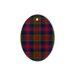 Tennant Tartan Oval Ornaments, Christmas Tree Ornament, Plaid Christmas Ornaments, Ceramic Oval Christmas Tree Decoration, Tartan Oval Ornaments, Christmas Tree Ornament, Plaid Christmas Ornaments, Ceramic Oval Christmas Tree Decoration
