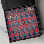 To My Beautiful Soulmate Necklace In Your Eyes I Have Found My Home Clan MacTavish Tartan Crown Pendant Necklace