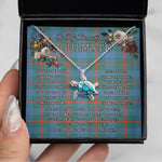 Sea Turtle Necklace To My Beautiful Soulmate Necklace In Your Eyes I Have Found My Home Clan Agnew Ancient Tartan Blue Turtle Necklace, Valentine Necklace Gift for Girlfriend Clan Mitchell Ancient Tartan Sunflower Pendant Necklace, Scottish Tartan Jewelry, valentine necklace, necklace girlfriend, necklace for wife, cute necklaces for girlfriend, jewelry for girlfriend, to my soulmate necklace, to my future wife necklace