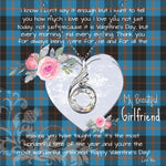 Rising Phoenix Necklace - Valentine Necklace Clan Angus Ancient Tartan Gift for Girlfriend, Gift for My Wife Rising Phoenix Necklace