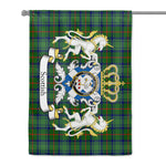 Scotstee Shop - Scotstee Shop Tartan Garden Flag Cranstoun Tartan Flag Clan Badge With Lion Scottish Tartan House Flag