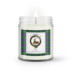 Soy Wax Candle - Buffalo Plaid Candle Clan Crest Badge Blair Modern Tartan Plaid Soy Wax Candle, oil candle, candle handmade, wax candle, soy wax, nature wax, natural soy wax, natural soy candles, natural candle