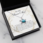 Opal Turtle Necklace - Stepmom Necklace, Bonus Mom Necklace, Step Mother Gift From Bride, Mother's Day Gift For Step Mom Necklace