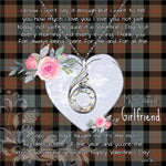 Rising Phoenix Necklace - Valentine Necklace Clan Gunn Weathered Tartan Gift for Girlfriend, Gift for My Wife Rising Phoenix Necklace
