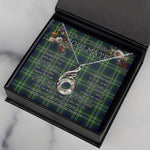 To My Beautiful Soulmate Necklace In Your Eyes I Have Found My Home Clan Spottiswood Tartan Rising Phoenix Necklace
