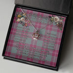 To My Beautiful Soulmate Necklace In Your Eyes I Have Found My Home Clan Crawford Ancient Tartan Crown Pendant Necklace