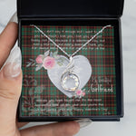 Rising Phoenix Necklace - Valentine Necklace Clan Buchan Ancient Tartan Gift for Girlfriend, Gift for My Wife Rising Phoenix Necklace
