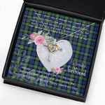 Gift For My Beautiful Girlfriend Necklace Valentine Necklace Clan Campbell Argyll Ancient Tartan Cross Dancing Necklace Scottish Tartan Jewelry