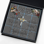 To My Beautiful Soulmate Necklace In Your Eyes I Have Found My Home Clan Gladstone Tartan Cross Dancing Necklace