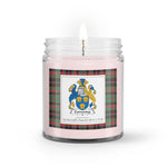 Soy Wax Candle - Buffalo Plaid Candle Cumming Hunting Ancient Family Crest Tartan Plaid Soy Wax Candle, oil candle, candle handmade, wax candle, soy wax, nature wax, natural soy wax, natural soy candles, natural candle
