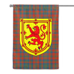 Scotstee Shop - Scotstee Shop Tartan House Flag Matheson Ancient Tartan House Flag With The Lion Rampant