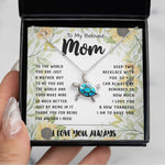 Opal Turtle Necklace - To My Mom - You Are The World Mother's Day Necklace