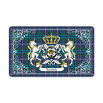 Doormat - Welcome Mat Scottish Douglas Tartan Door Mat, Plaid Doormat