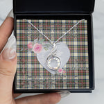 Rising Phoenix Necklace - Valentine Necklace Clan Stewart Dress Ancient Tartan Gift for Girlfriend, Gift for My Wife Rising Phoenix Necklace