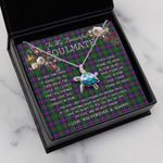 Sea Turtle Necklace To My Beautiful Soulmate Necklace In Your Eyes I Have Found My Home Clan Morrison Tartan Blue Turtle Necklace