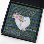 Gift For My Beautiful Girlfriend Necklace Valentine Necklace Clan MacLaren Ancient Tartan Cross Dancing Necklace Scottish Tartan Jewelry