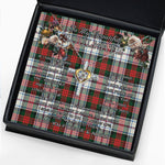 To My Beautiful Soulmate Necklace In Your Eyes I Have Found My Home Clan MacDuff Dress Modern Tartan Cross Dancing Necklace