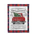 Tartan Blanket Vintage Red Truck with Christmas Tree Family Scottish Clan MacPherson plaid blanket, red plaid blanket, buffalo plaid blanket, green plaid blanket, plaid fleece blanket, blue plaid blanket, red tartan blanket, tartan plaid blanket, black and white plaid blanket, , christmas plaid blanket, orange plaid blanket, tartan plaid throw blanket, pink plaid blanket, brown plaid blanket, buffalo check blanket