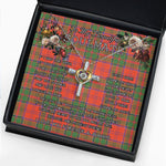 To My Beautiful Soulmate Necklace In Your Eyes I Have Found My Home Clan Grant Ancient Tartan Cross Dancing Necklace