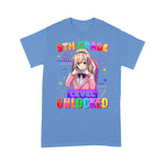 5th Grade Level Unlocked Anime Girl Gaming Back To School Shirt Back To School Gifts - Scotstee Shop