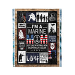 Scotstee Shop - Fleece Blanket - Just Like A Normal Mom Except Much Cooler Mother Day Gifts Fleece Blanket
