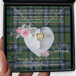 Gift For My Beautiful Girlfriend Necklace Valentine Necklace Clan Cochrane Ancient Tartan Cross Dancing Necklace Scottish Tartan Jewelry