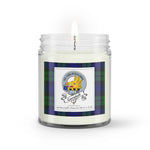 Soy Wax Candle - Buffalo Plaid Candle Clan Badge Campbell Tartan Plaid Soy Wax Candle, oil candle, candle handmade, wax candle, soy wax, nature wax, natural soy wax, natural soy candles, natural candle