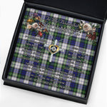 To My Beautiful Soulmate Necklace In Your Eyes I Have Found My Home Clan Gordon Dress Modern Tartan Cross Dancing Necklace
