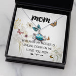 Opal Turtle Necklace - Mom Necklace Gift -Love You Always And Forever - Mother's Day Gift