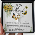 Cross Dancing Necklace - Mom Necklace, To My Mom Gift Necklace, Mother's Day Cute Gift For Mom, Mother Daughter Necklace