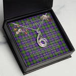 To My Beautiful Soulmate Necklace In Your Eyes I Have Found My Home Clan Cameron Tartan Rising Phoenix Necklace