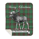 Scotstee Shop Plaid Tartan Blanket With Moose Clan MacKinnon Hunting Ancient Plaid Blanket, plaid blanket australia,plaid blanket canada,plaid christmas blanket,plaid fleece sherpa blanket,plaid sherpa blanket canada,plaid sherpa blanket lipstick,plaid sherpa blanket pink,plaid sherpa blanket queen