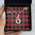 To My Beautiful Soulmate Necklace In Your Eyes I Have Found My Home Clan Rob Roy MacGregor Modern Tartan Rising Phoenix Necklace, valentine necklace, necklace girlfriend, necklace for wife, cute necklaces for girlfriend, jewelry for girlfriend, to my soulmate necklace, to my future wife necklace, heart necklace for girlfriend, tartan heart necklace, necklace jewelry, valentines day necklace, valentines necklace for her, valentines day necklace for her, valentine's day necklace for girlfriend,
