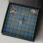 To My Beautiful Soulmate Necklace In Your Eyes I Have Found My Home Clan MacCorquodale Tartan Crown Pendant Necklace