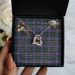 To My Beautiful Soulmate Necklace In Your Eyes I Have Found My Home Clan Hunter Tartan Forever Love Necklace