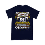 Scotstee Shop - 60th Birthday Gifts Vintage Genuine 1961 60's Years Old Birthday Shirt 60th birthday gifts