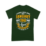 60th Birthday Shirt Vintage January 1961 Years Old Birthday Gift Birthday Shirt 60th birthday gifts - Scotstee Shop