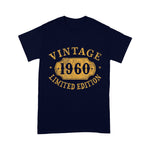 61 Years Old Birthday Shirt 61st Birthday Gifts Anniversary Gift Limited 1960 Birthday Shirt - Scotstee Shop