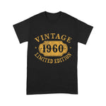 61 Years Old Birthday Shirt 61st Birthday Gifts Anniversary Gift Limited 1960 Birthday Shirt - Scotstee Shop