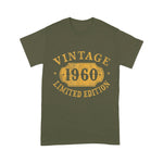 61 Years Old Birthday Shirt 61st Birthday Gifts Anniversary Gift Limited 1960 Birthday Shirt - Scotstee Shop