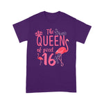 Sweet Sixteen Birthday Party Gift I Sweet 16 Flamingo Birthday Shirt - Scotstee Shop
