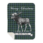 Scotstee Shop Plaid Tartan Blanket With Moose Clan Melville Plaid Blanket, plaid blanket australia,plaid blanket canada,plaid christmas blanket,plaid fleece sherpa blanket,plaid sherpa blanket canada,plaid sherpa blanket lipstick,plaid sherpa blanket pink,plaid sherpa blanket queen