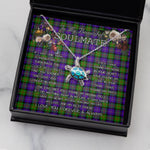 Sea Turtle Necklace To My Beautiful Soulmate Necklace In Your Eyes I Have Found My Home Clan Cameron Tartan Blue Turtle Necklace