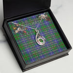To My Beautiful Soulmate Necklace In Your Eyes I Have Found My Home Clan Turnbull Hunting Tartan Rising Phoenix Necklace